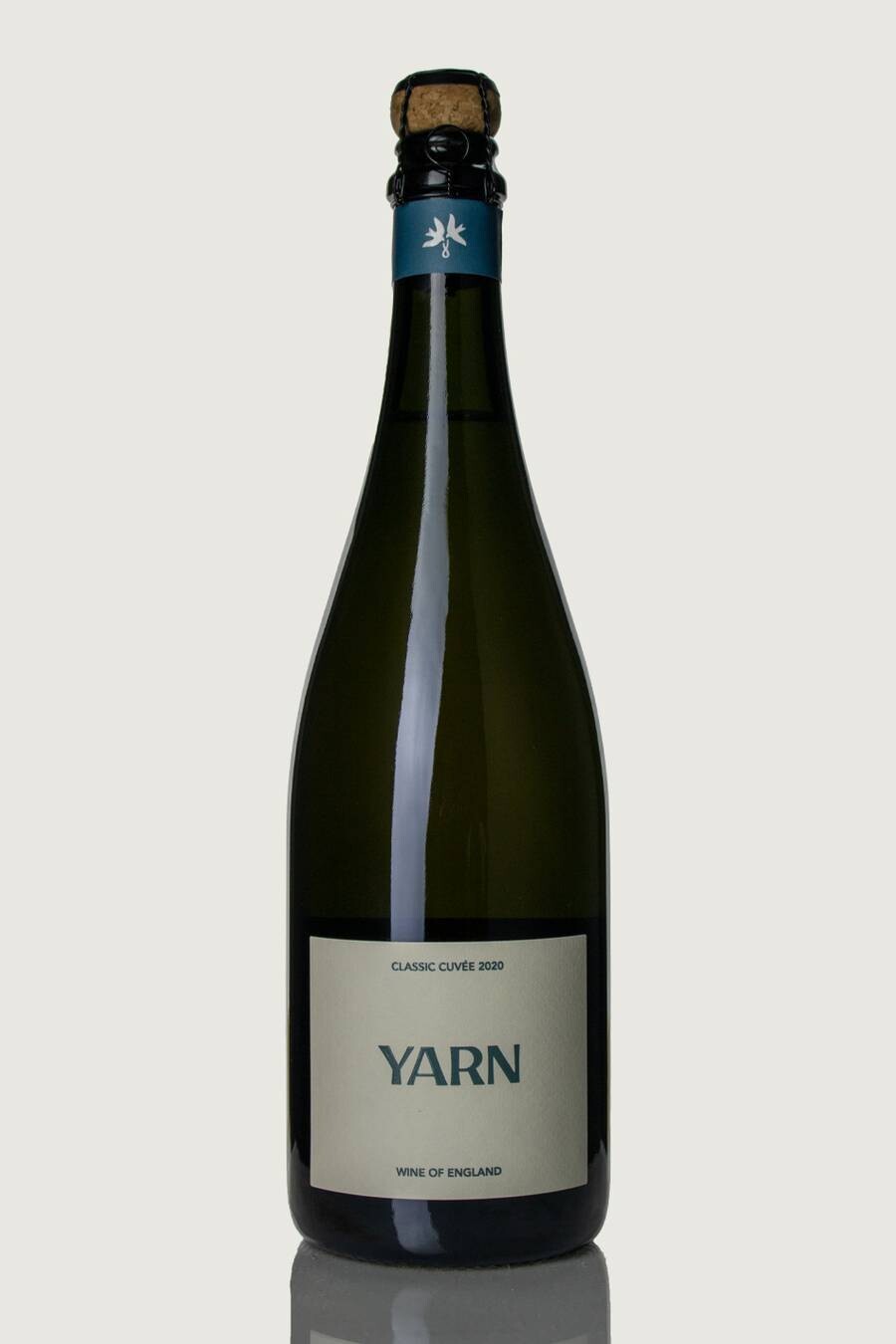 Yarn Classic Cuvee 2020 bottle, English sparkling wine