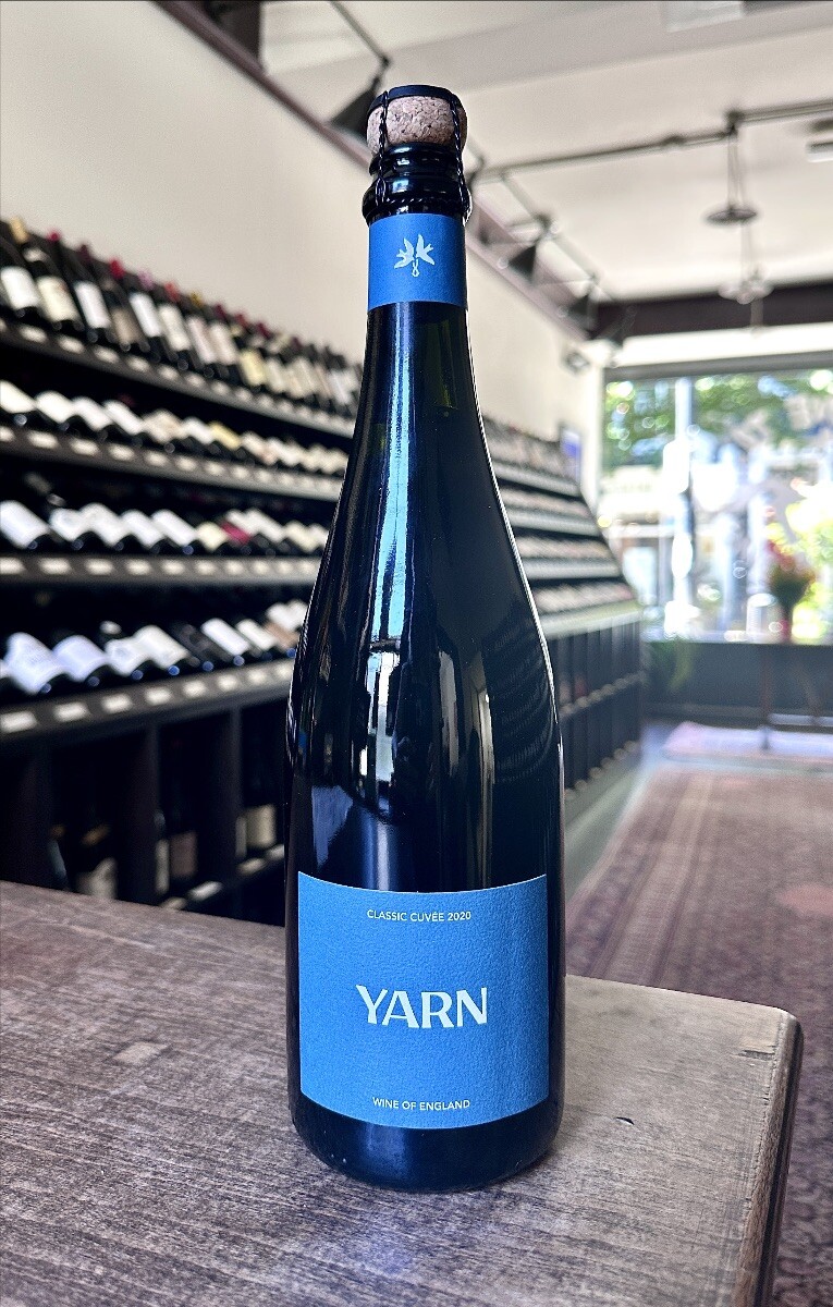 Yarn Classic Cuvee 2020 bottle in a wine shop